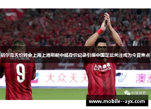 胡尔克天价转会上海上港刷新中超身价纪录引爆中国足坛关注成为今夏焦点